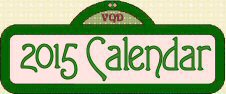 2015 Victoriana Quilt Designs Printable Calendar