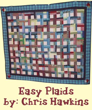 Easy Plaids Scrap Quilt Pattern