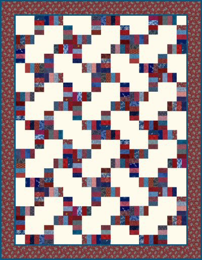 Strip Road Quilt