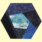 Crazy Quilt January Block