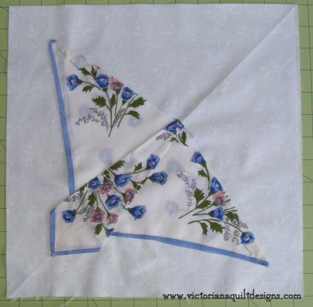 Basted Hankie Butterfly