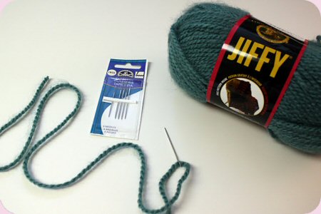 Yarn for Embroidered Knitting Bag