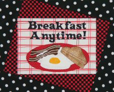 Mom's Diner Breakfast Anytime! Block