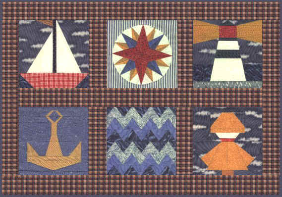 The Online Quilt Block Pattern Library . Blockcrazy. Turn a sea 