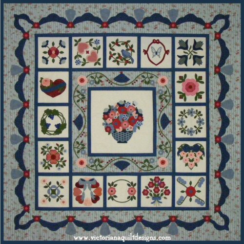 Victoriana Album Quilt Pattern