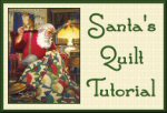 Quilting Santa Quilt Pattern Tutorial