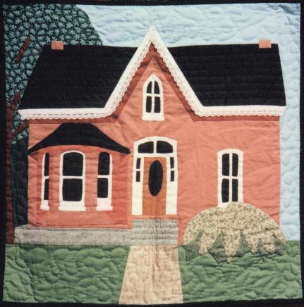 Victorian House Pictoral Quilt