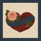 Victoriana Album Heart & Roses