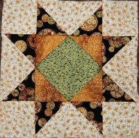 Variable Star quilt block