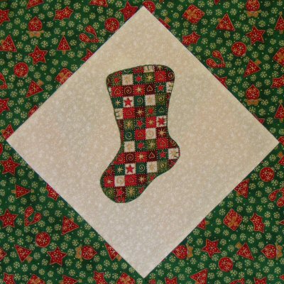 Christmas Stocking Block