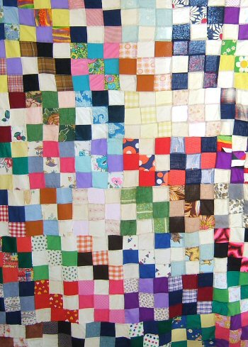 First Quilt ~ 9-Patch Blocks