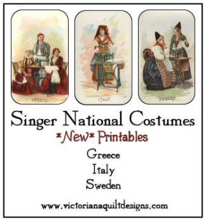 Printable Singer National Costumes Pictures
