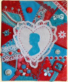 Frame It! ~ Grandma Crazy Quilt Keepsake Pattern 