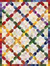 Scrappy Rainbow Crossroads Quilt Pictures