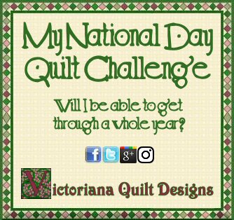 #MyNationalDayQuiltChallenge