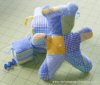 Patchwork Baby Teddy Bear