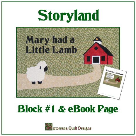 Storyland Children's Qult Pattern & Companion Book