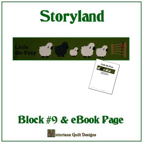 Storyland Children's Qult Pattern & Companion Book