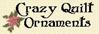 Crazy Quilt Ornaments Pattern