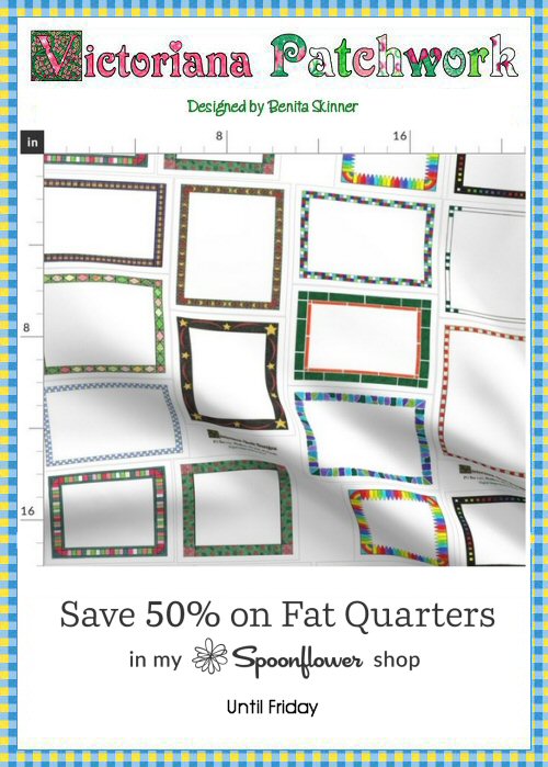 Save 50% on Fat Quarters until Friday