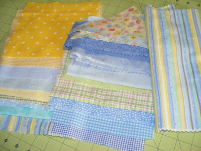 What You Need to Make the Baby Patchwork Bib