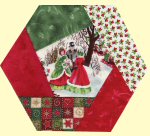 Crazy Quilt December Block