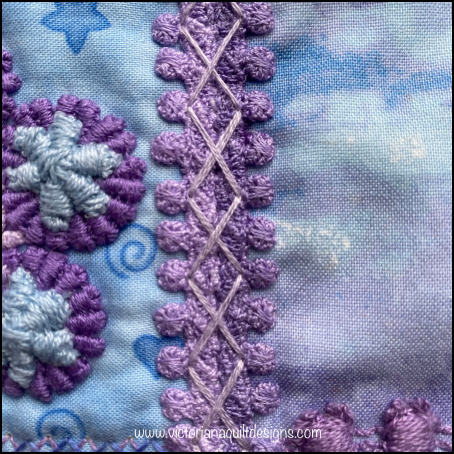 Let's Play April  Close Up of Trim