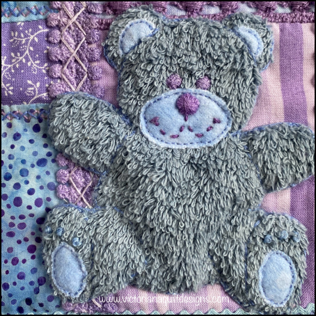 Let's Play April  Close Up of Teddy Bear