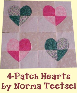 4-Patch Hearts