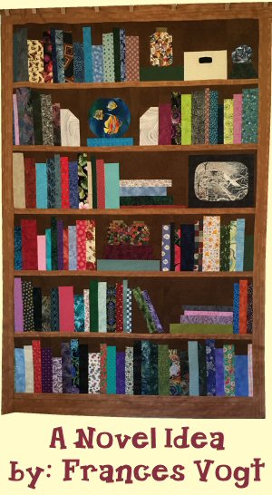A Novel Idea Bookcase Quilt