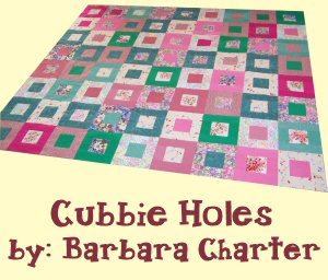 Cubbie Holes Quilt Top