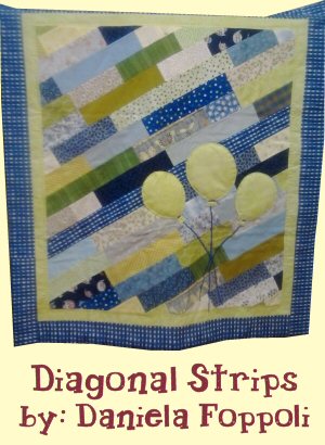 Diagonal Strips Quilt