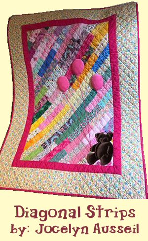 Diagonal Strips Quilt