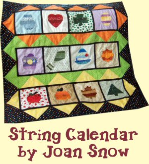 String Calendar Quilt