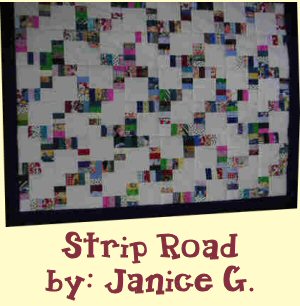 Strip Road Quilt