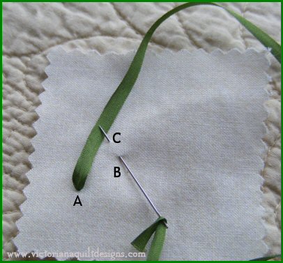 Folded Straight Stitch