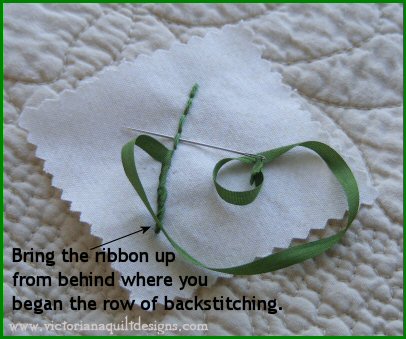 Wrapped Backstitch