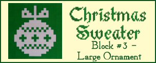 Large Ornament Quilt Block