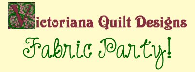 Victoriana Quilt Designs Fabric Party