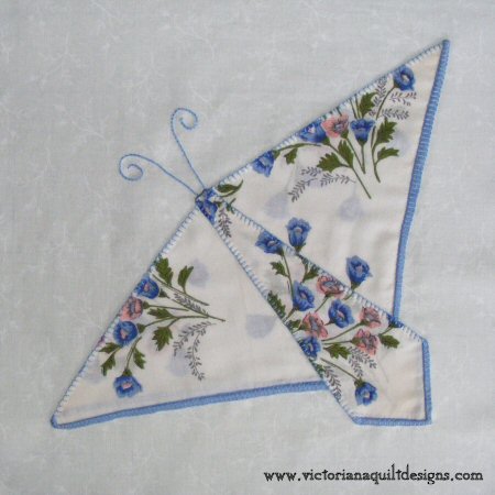 Hankerchief Butterfly Block