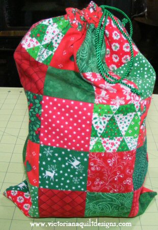 Patchwork Reusable Gift Bag