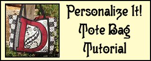 Personalize It! Tote Bag Tutorial