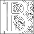 Letter B