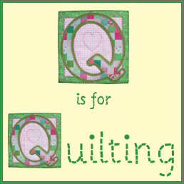 Q is for Quilting Mini Quilt Tutorial