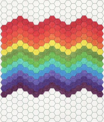 Sew Over the Rainbow Quilt Pattern Plan