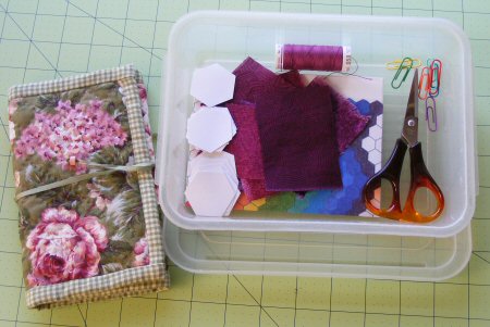Plastic Box Sewing Kit