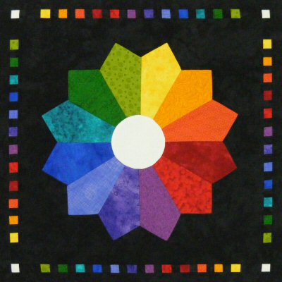 Victoriana Dresdens Colour Wheel Wallhanging