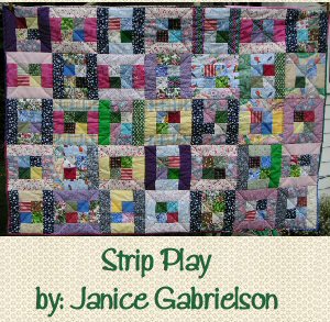 Strip Play Scrap Quilt