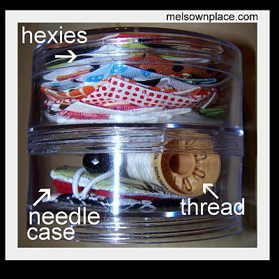 Detail of Hexie Holder