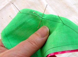 Hand Piecing Pinning Tips